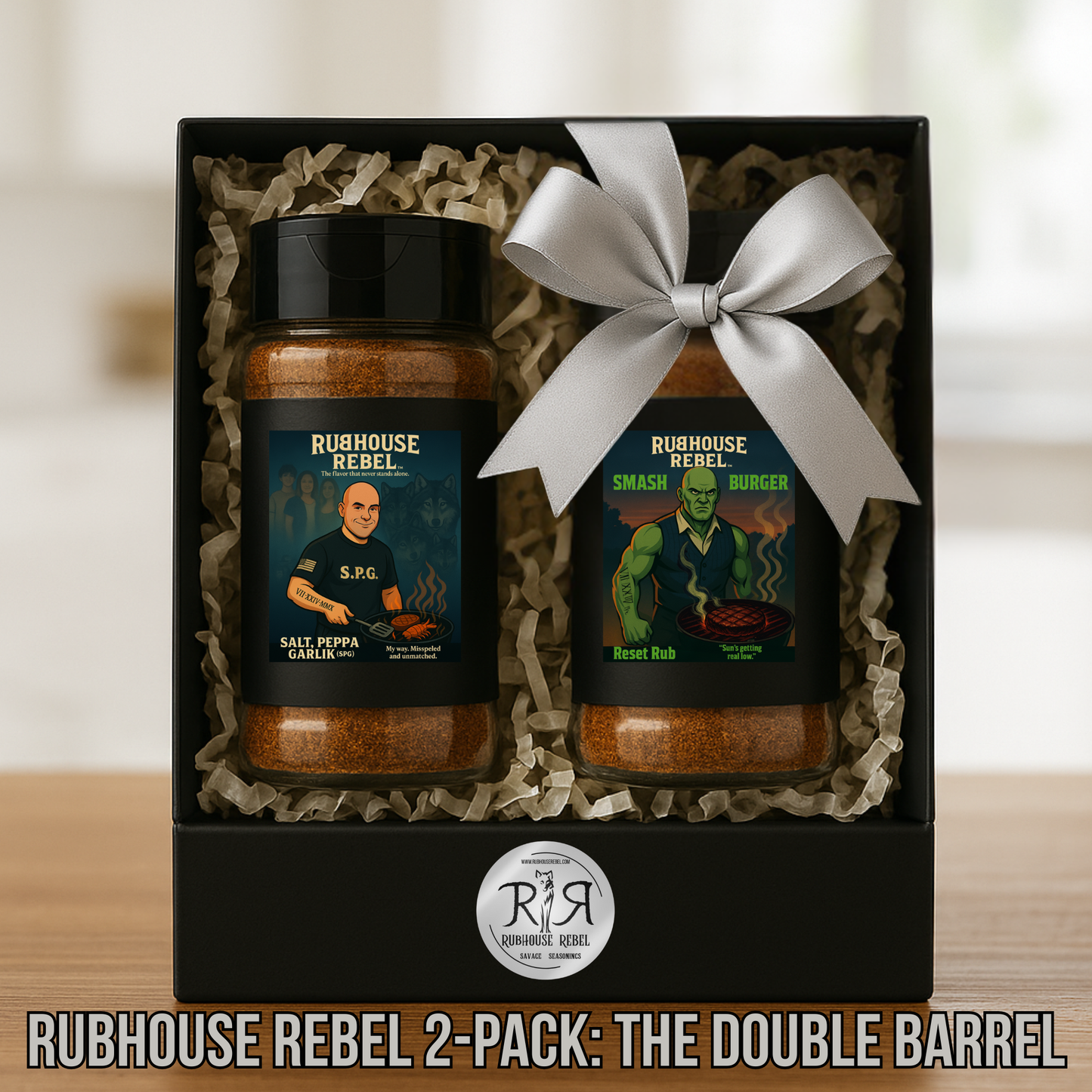 Rubhouse Rebel Double Barrel 2-Pack (Gift Box)