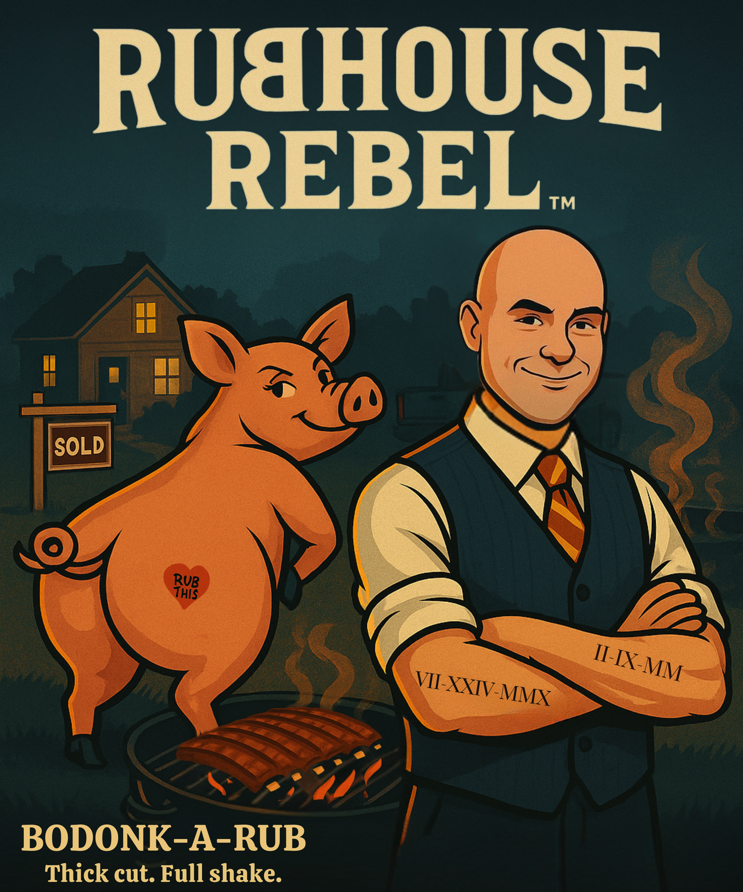 Badonk-A-Rub (Pork Butt Rub)